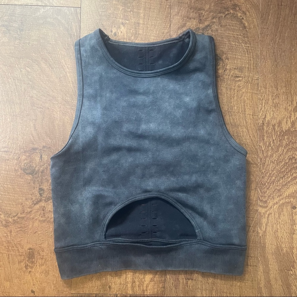 Athletic crop top